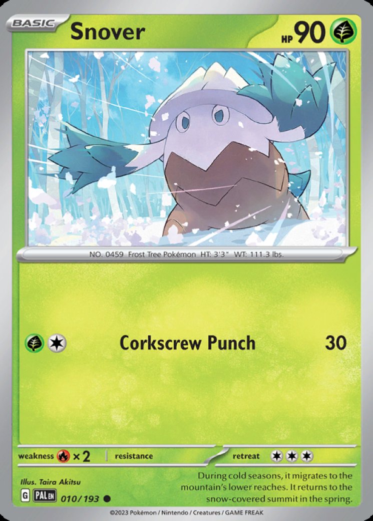 Snover - Pokemon Card Prices & Trends Snover - Pokemon Card Prices & Trends