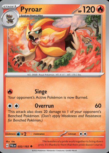 Pyroar - 032/193