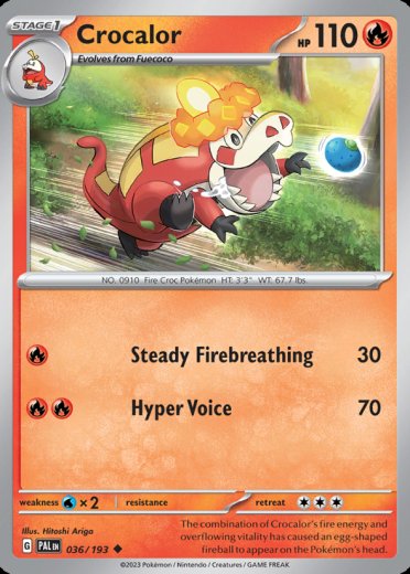 Crocalor - 036/193