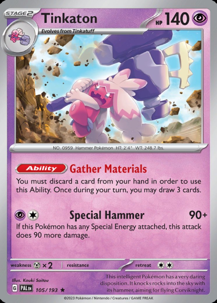 Tinkaton - Pokemon Card Prices & Trends