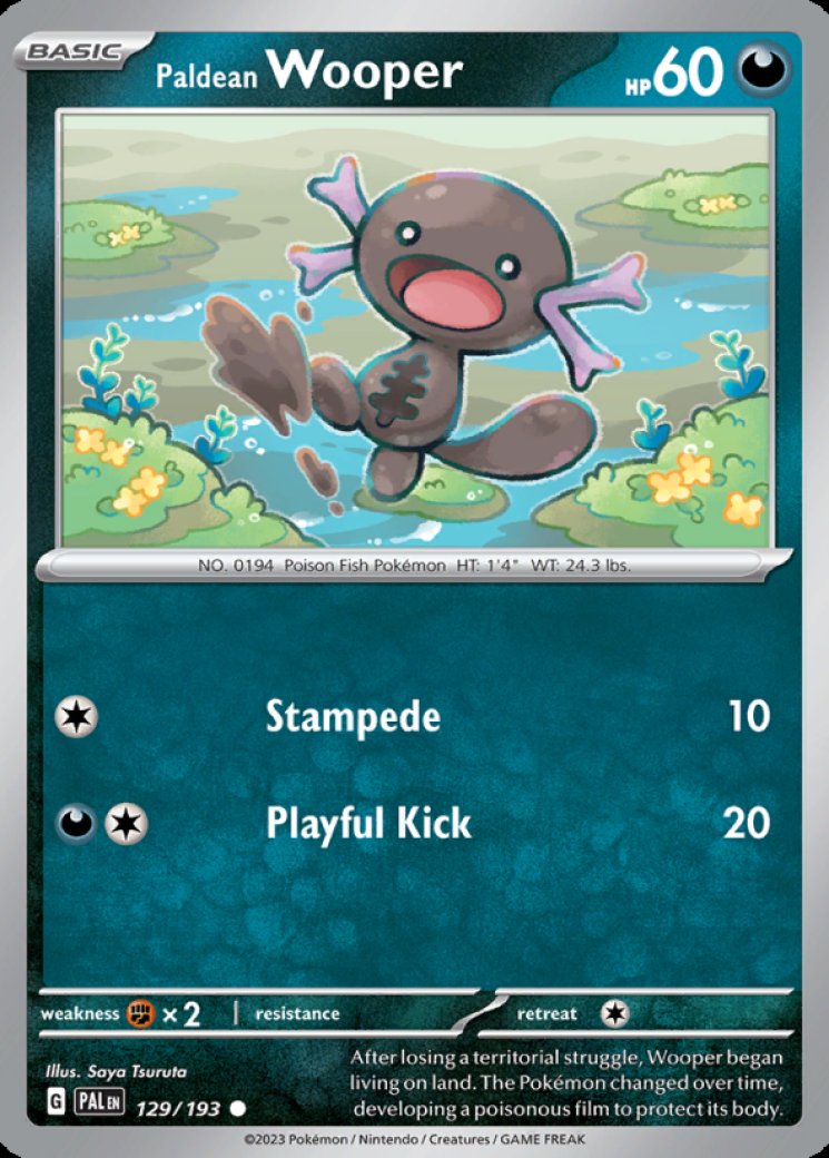 wooper pokemon card value Wooper Card Prices & Value 2026