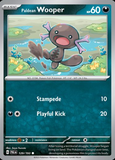 Paldean Wooper - 129/193