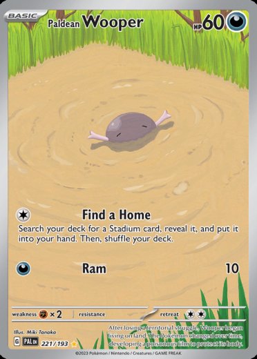 Paldean Wooper - 221/193