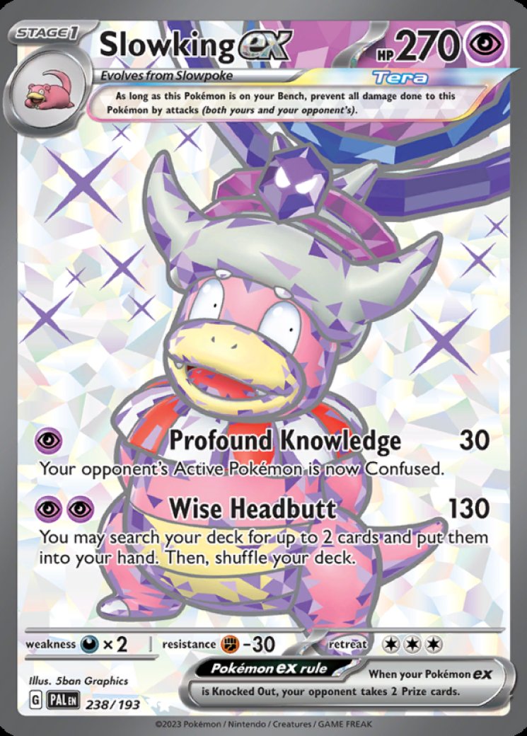 Slowking ex - 238/193 Price 2026 | Paldea Evolved