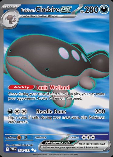 Paldean Clodsire ex - 244/193