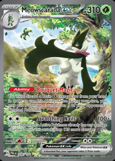 Meowscarada ex - 256/193