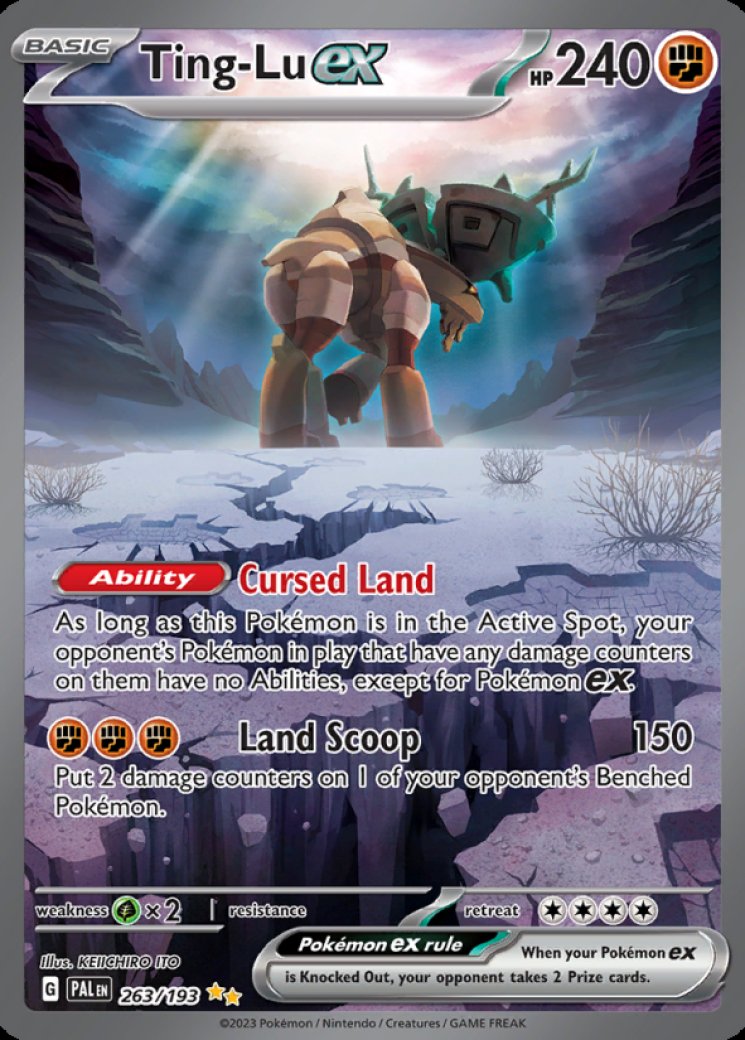 Ting-Lu ex - 263/193 Price 2026 | Paldea Evolved