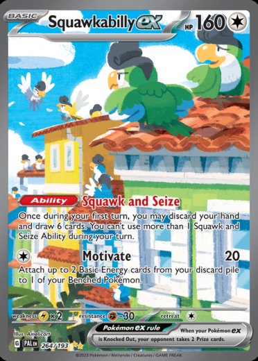 Squawkabilly ex - 264/193