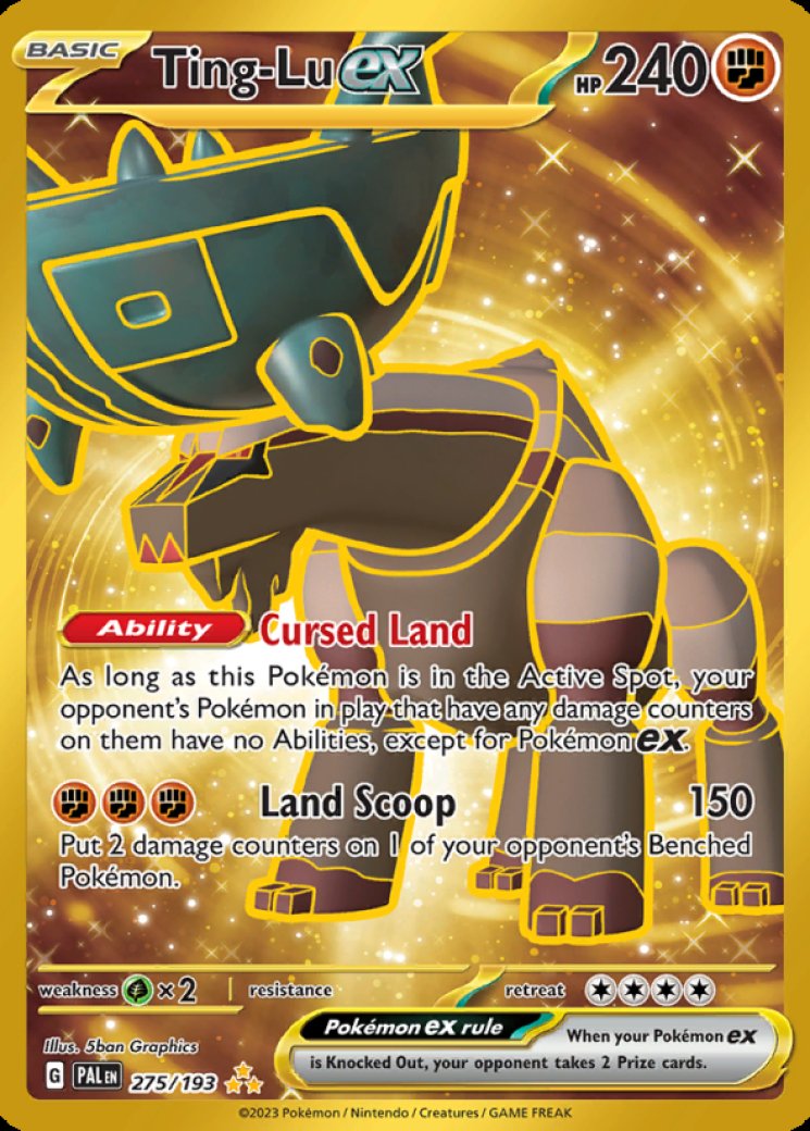 Ting-Lu ex - 275/193 Price 2026 | Paldea Evolved