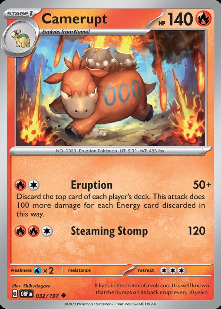 types of rarity pokemon cards Amazon.com: Pokemon - Ninetales 199/197 - Obsidian Flames - Illustration  Rare main image 0