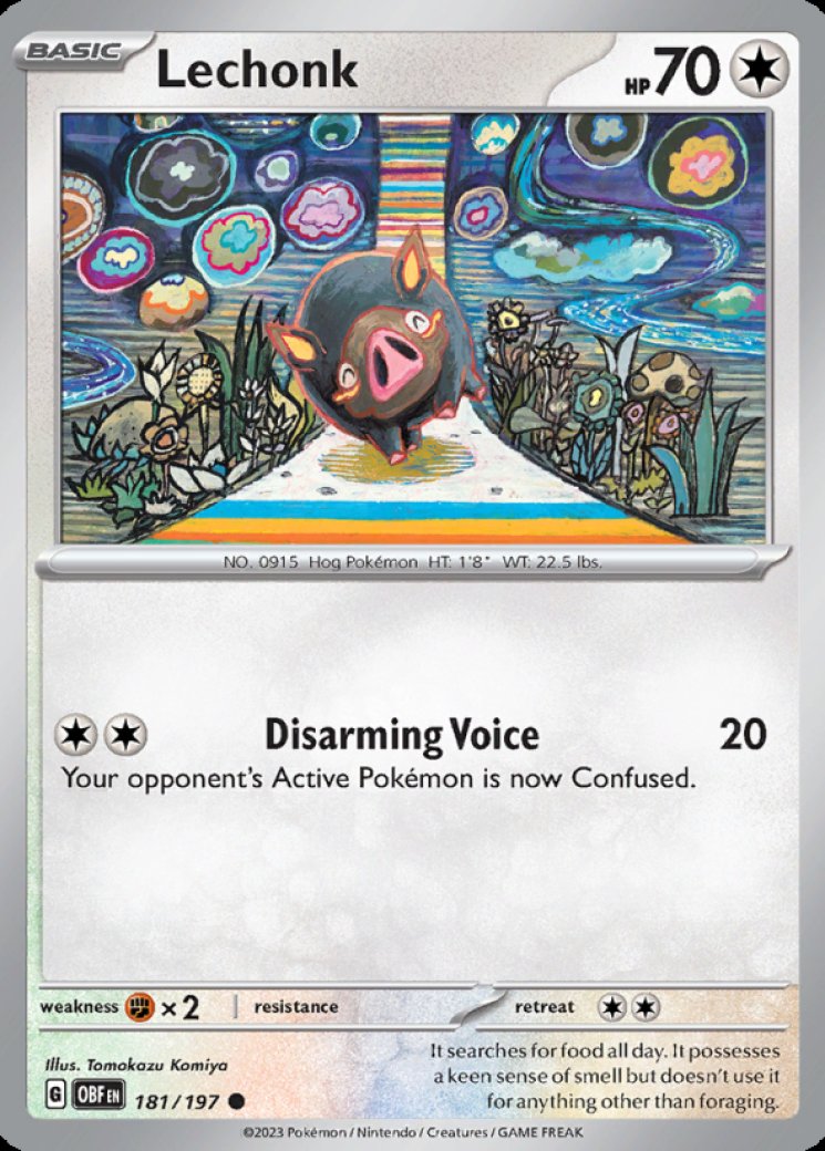 shiny lechonk pokemon card Amazon.com: Oinkologne 157/198 - Scarlet & Violet - Pokemon Evolution 4 Card  Set