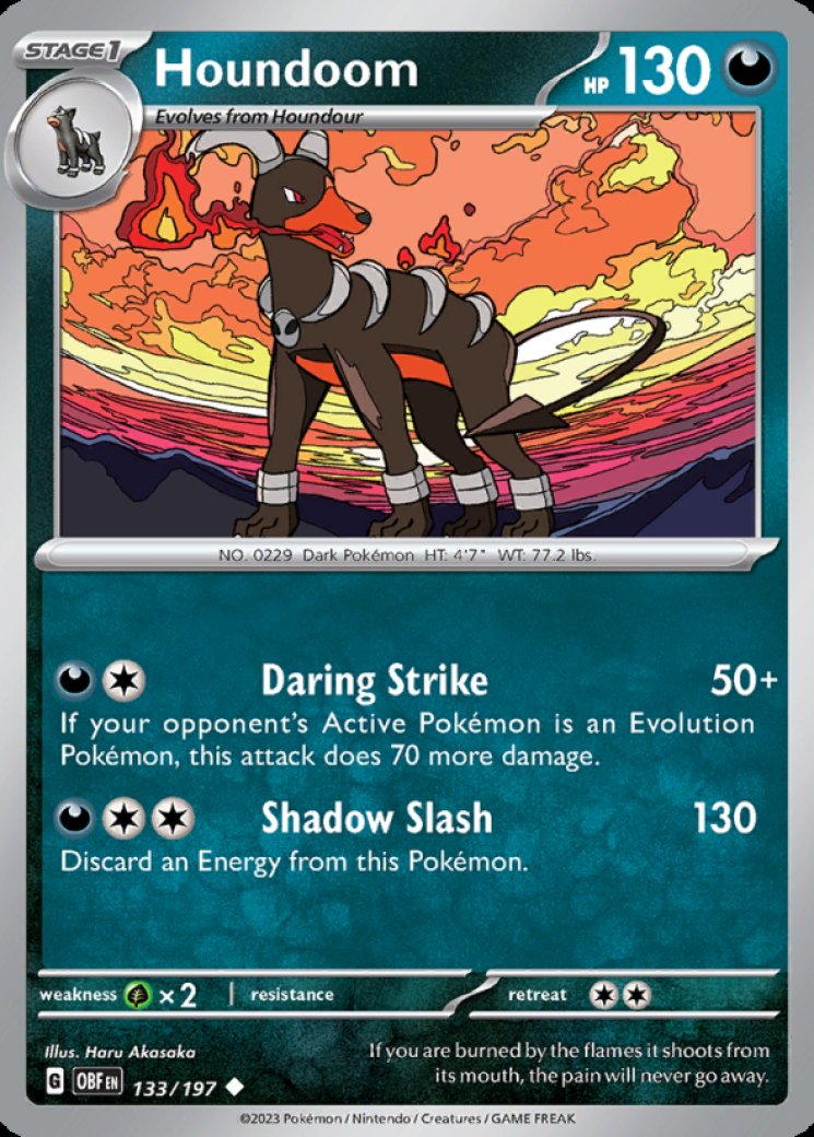 houndoom ex pokemon card price Houndoom EX - XY - BREAKthrough [ULTRA RARE]