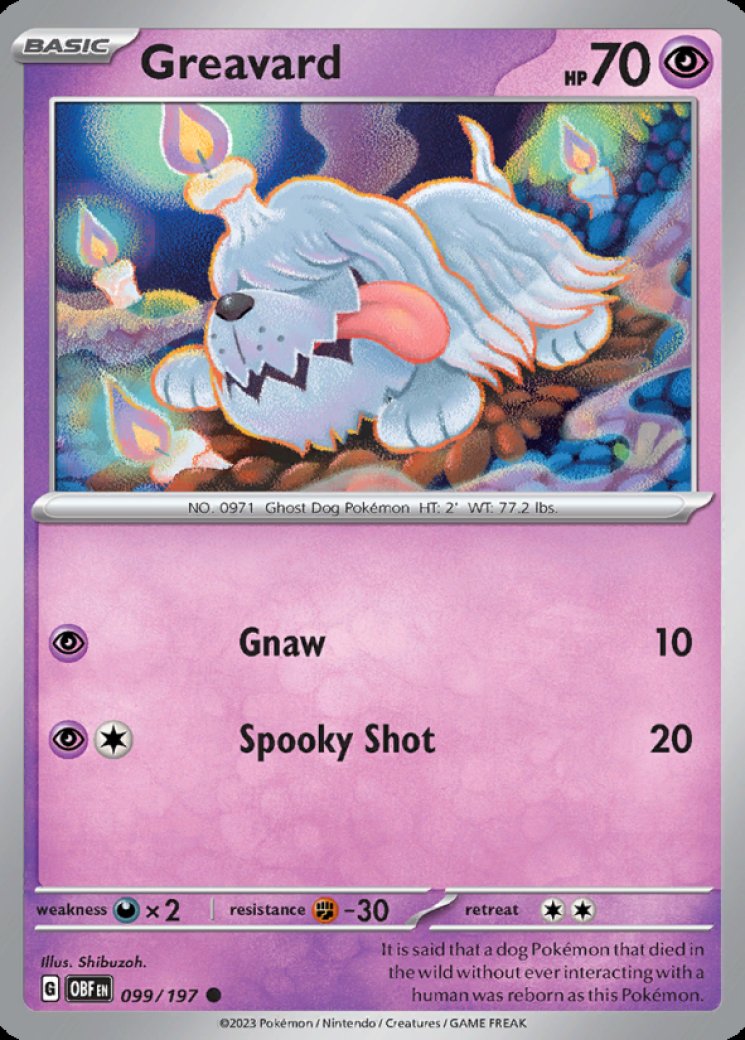 Greavard - Pokemon Card Prices & Trends