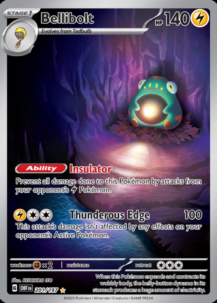 Bellibolt - Pokemon Card Prices & Trends