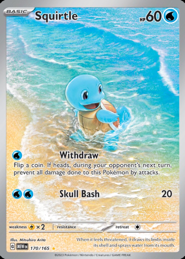 Squirtle - 170/165