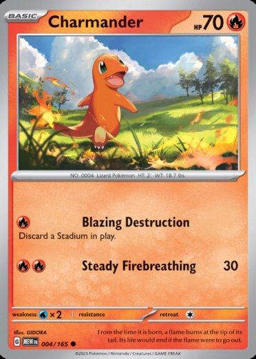 Charmander - 004/165