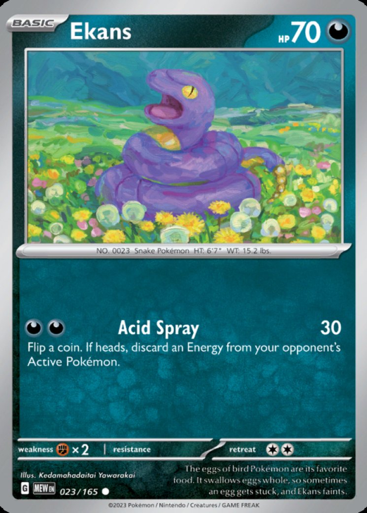 ekans pokemon card price Ekans Card Prices & Value 2026