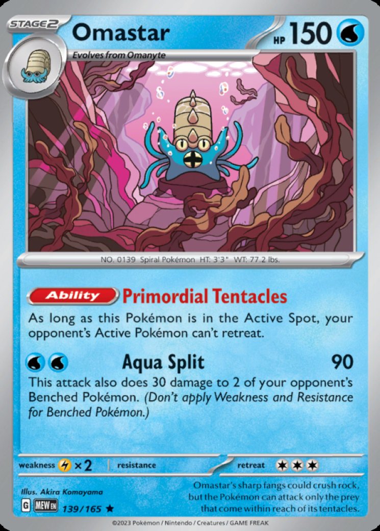 Omastar - Pokemon Card Prices & Trends