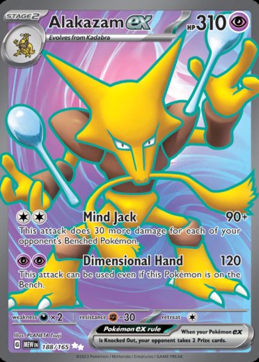 Alakazam ex - 188/165