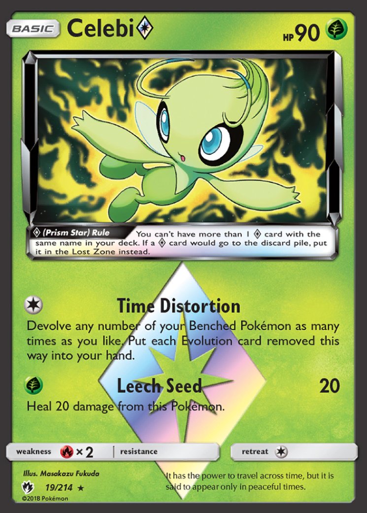 basic celebi pokemon card value - 4/236 Ultra Rare Card Type Shining Celebi - 106/105 -