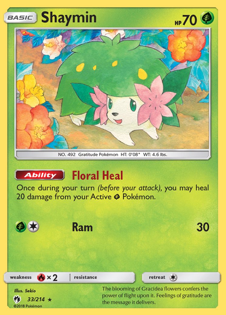 shaymin v pokemon card price Pokemon Trading Card Game Team Up Rare Holo Shaymin Prism Star #10 main image 1