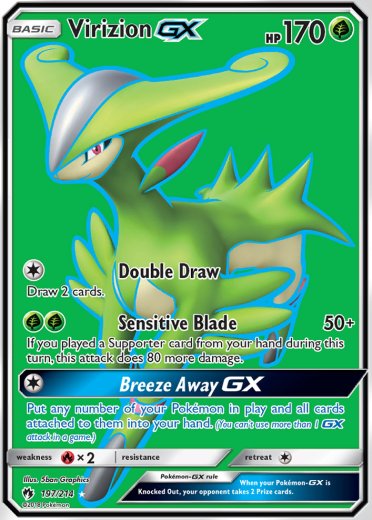 Virizion GX (Full Art)