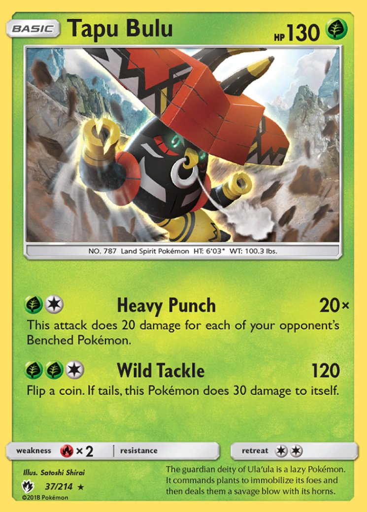 Tapu-bulu - Pokemon Card Prices & Trends