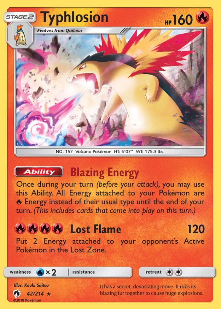 typhlosion pokemon card value - HeartGold & SoulSilver - HGSS Black Star Promos Psychic Ability Supernatural Orb You must discard a Psychic Energy card from your hand in order to use this Ability Pokemon - Hisuian Typhlosion V
