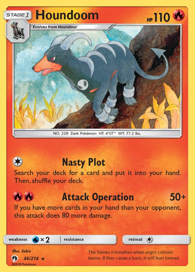 Houndoom 46/214 Price 2026 | Lost Thunder