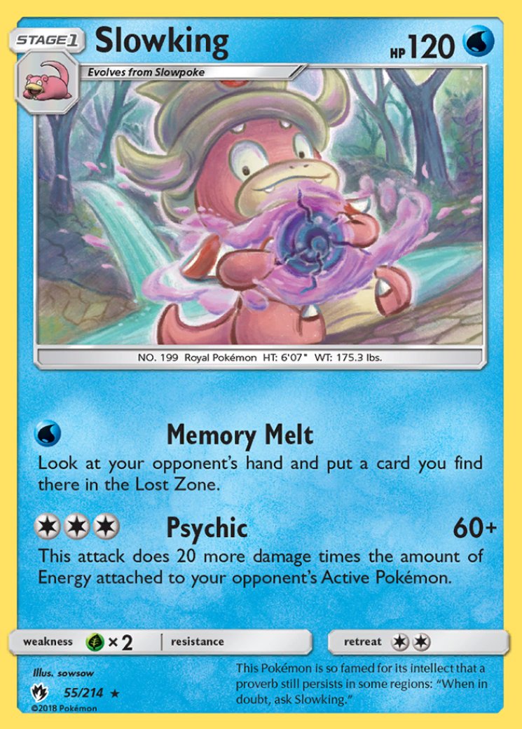 Slowking 55/214 Price 2026 | Lost Thunder
