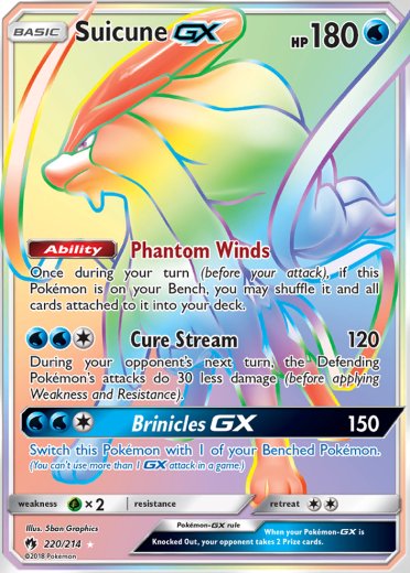 Suicune GX (Secret)