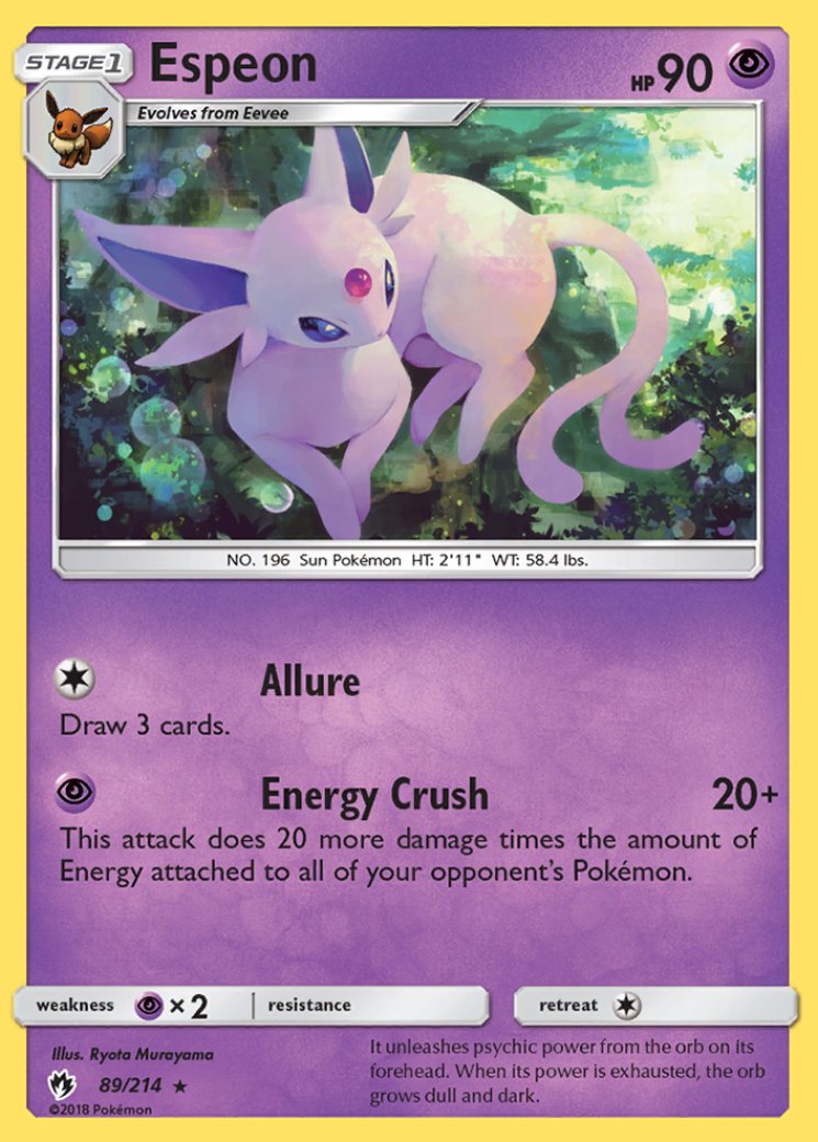 espeon gx pokemon card value Pokﾃmon Espeon Gx 140/149 Full Art Ultra Rare Pokemon Sun & Moon :  Amazon.com.au: Toys & Games main image 0