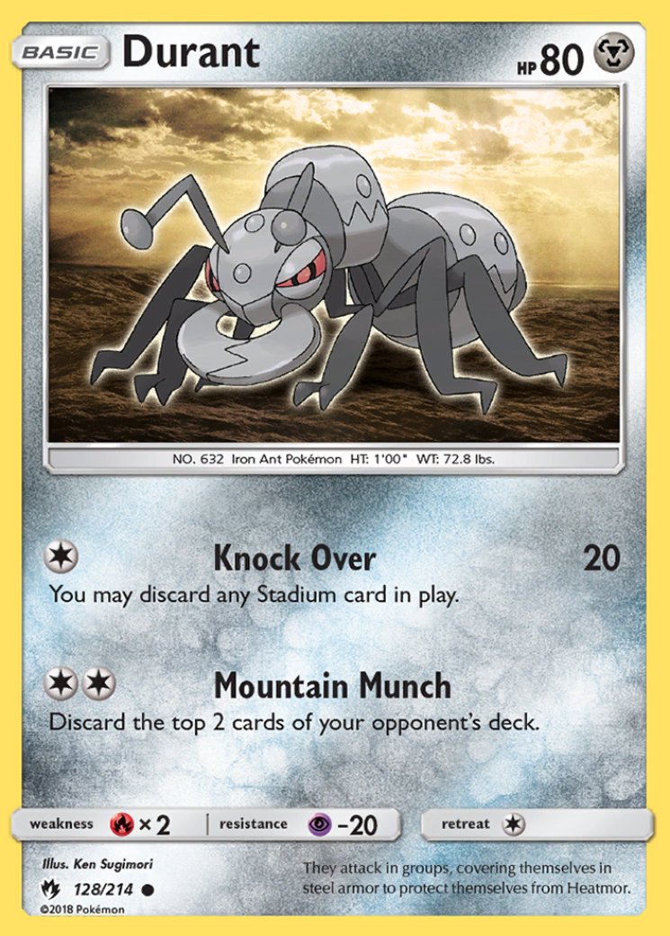 Durant - Pokemon Card Prices & Trends
