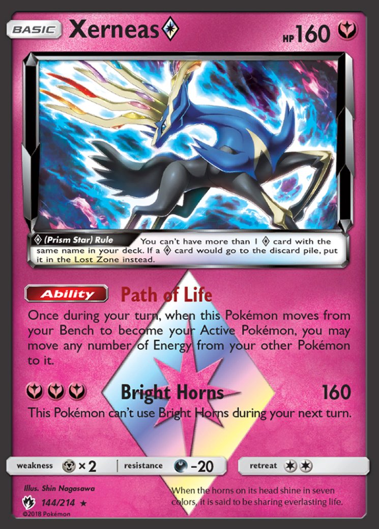 Xerneas Prism Star 144/214 Price 2026 | Lost Thunder