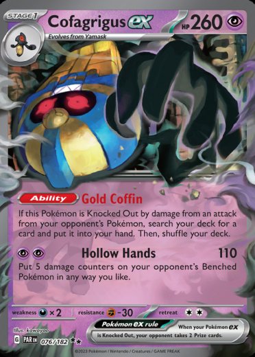 Cofagrigus ex