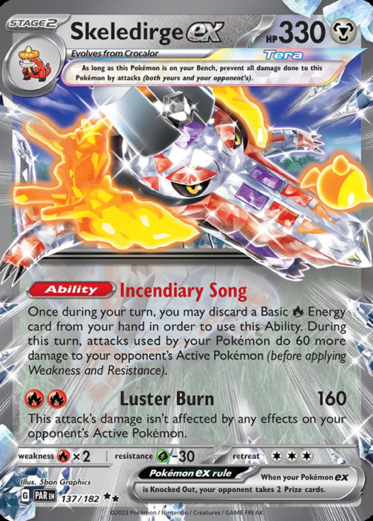 skeledirge pokemon card price - ex 272/193 - Paldea Evolved hot attacks Skeledirge Card Prices & Value