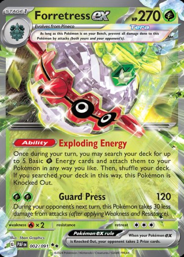 Forretress ex - 002/091