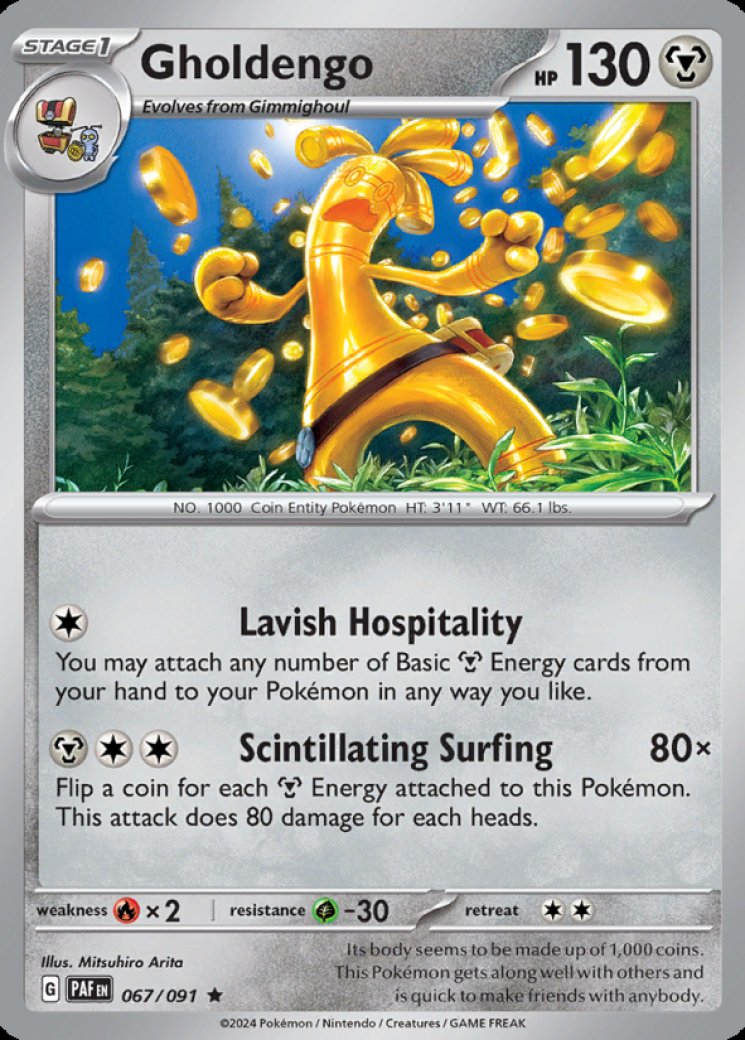 expn card pokemon gold Gholdengo Prices & Value 2026 Pokemon Card Gholdengo ex -