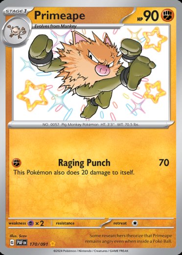 Primeape - 170/091