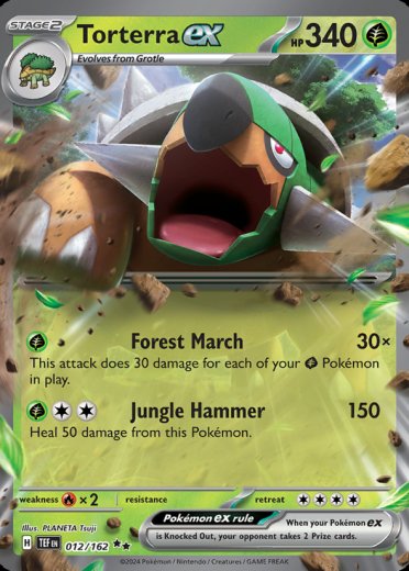 Torterra ex - 012/162