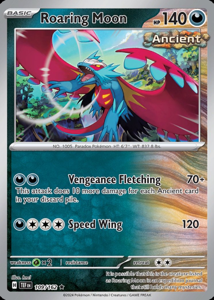 Roaring Moon ex - 229/182 Price 2026 | Paradox Rift