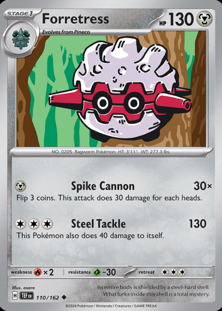 forretress ex pokemon card value Mint Full Art When Pokemon Pokemon Card Game/[SV1V] Violet ex]Forretress