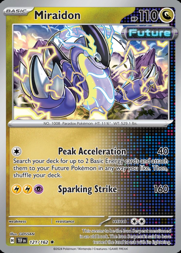Miraidon 121/162 Price 2026 | Temporal Forces
