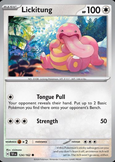 Lickitung - 124/162