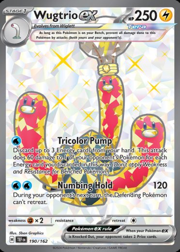 Wugtrio ex - 190/162