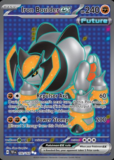 Iron Boulder ex - 192/162