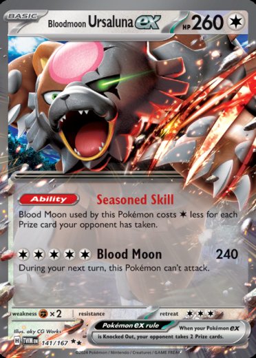 Bloodmoon Ursaluna ex - 141/167