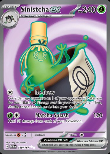 Sinistcha ex - 189/167