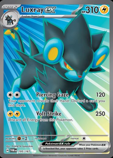 Luxray ex - 195/167