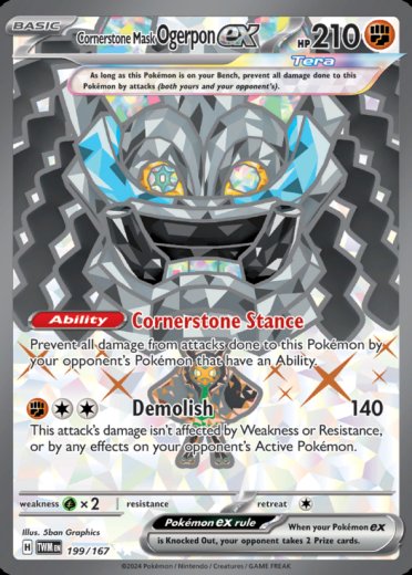 Cornerstone Mask Ogerpon ex - 199/167